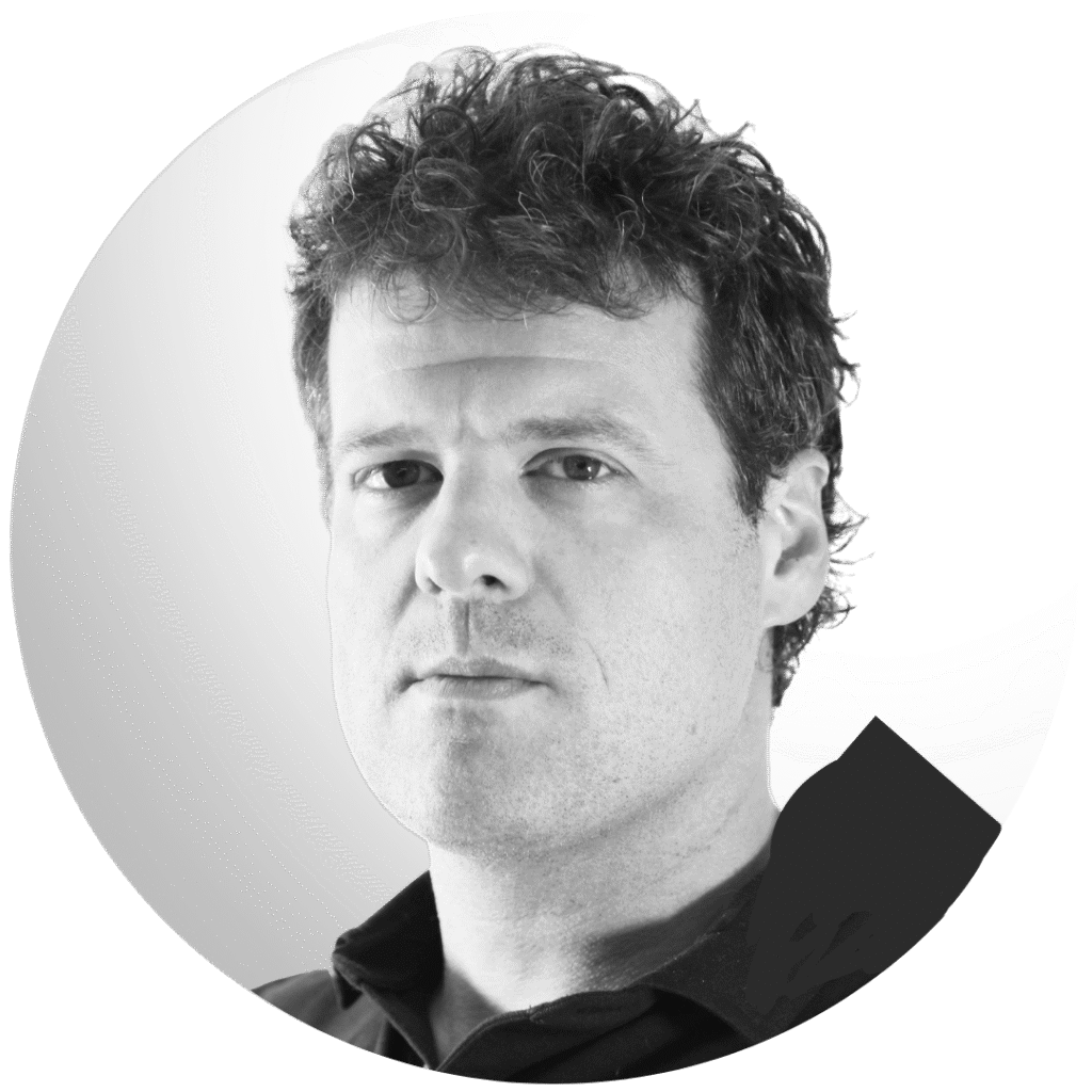 A headshot of the author, Michael Muth